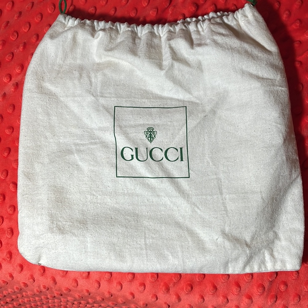 Vintage White Gucci Micro GG Crossbody Bag - Picture 16 of 17